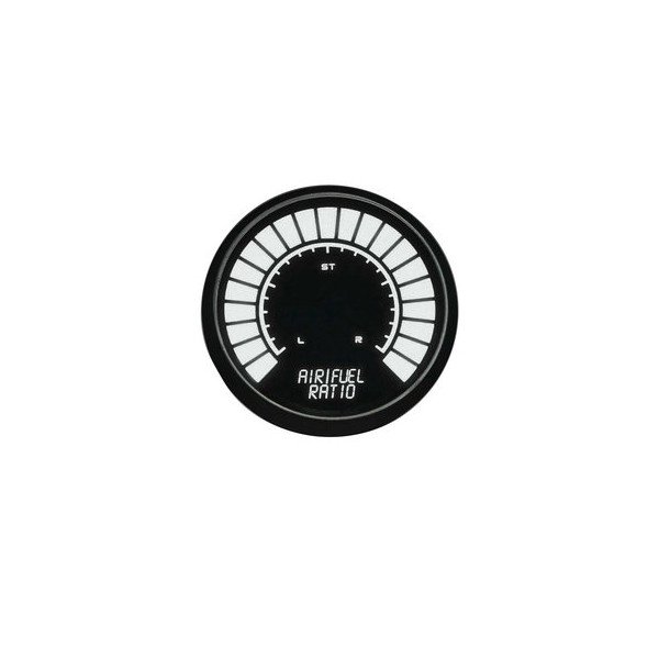Intellitronix, 2 1/16" Air/Fuel Ratio LED Digital Bargraph Gauge, in White
