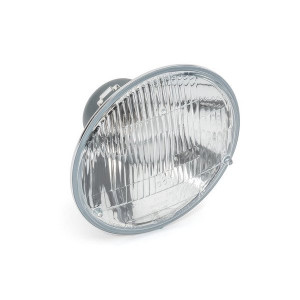 Hella, Vision Plus 7" Round H4/HB2 Conversion Headlight, for 45-06 Jeep Wrangler TJ, TJ Unlimited & CJ