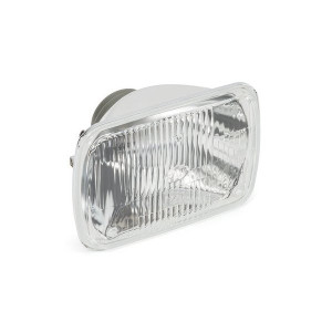 Hella, Vision Plus Rectangular H4 Conversion Halogen Headlight, for 84-01 Jeep Wrangler YJ & Cherokee XJ, MJ