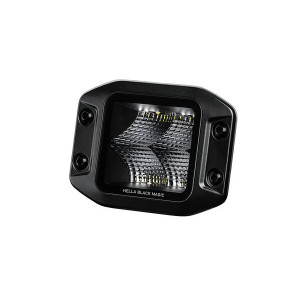 Hella, Black Magic LED Cube Light Kit, 3.2" Kit - Flood Beam - Flush Hella, Black Magic LED Cube Light Kit, 3.2" Kit - Flood Beam - Flush