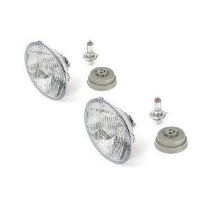 Hella, 7" Round E-Code (ECE) H4 Conversion Headlight Kit, Universal