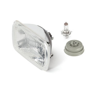 Hella, 5X7" Rectangular E-Code (ECE) H4 Conversion Headlight, Universal