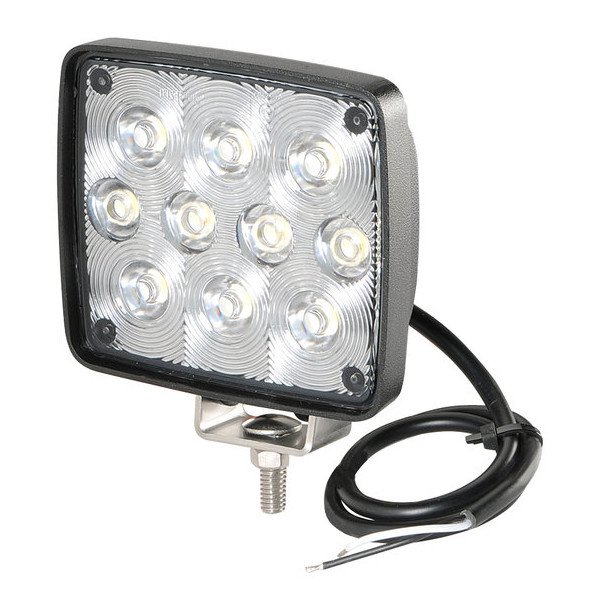 Truck-Lite, Signal-Stat Series 4.33" Rectangular 10 Diode Auxiliary Work Lamp, Universal