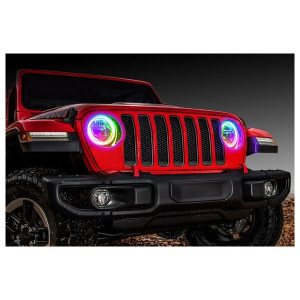 Oracle Lighting, Waterproof Surface Mount LED Headlight Halo Kit, with BC1 ColorSHIFT Halo Ring Oracle Lighting, Waterproof Surface Mount LED Headlight Halo Kit, with BC1 ColorSHIFT Halo Ring