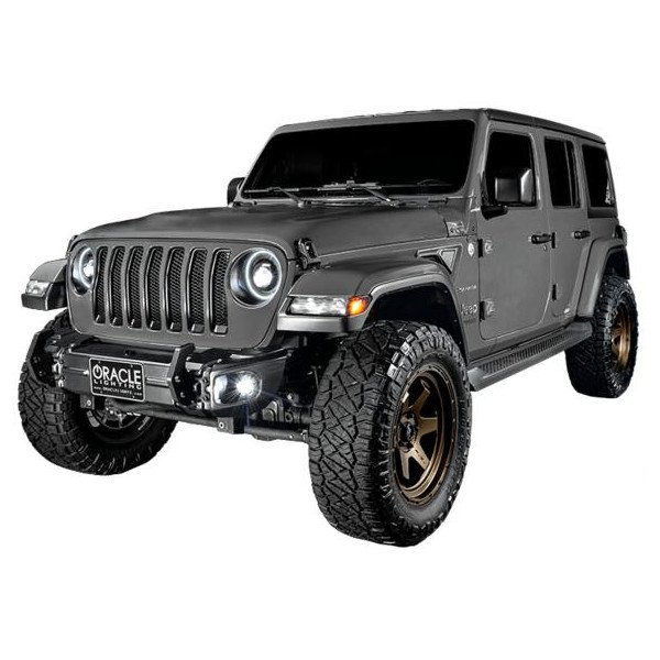 Oracle Lighting, Smoked LED Front Side Markers, for 18-23 Jeep Wrangler JL & 2023 Gladiator JT
