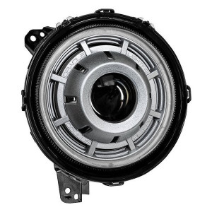 Oracle Lighting, Oculus 9" Bi-LED Projector Headlights, with White Halo Ring & Satin Silver Bezel for 18-23 Jeep Wrangler JL & 20-23 Gladiator JT Oracle Lighting, Oculus 9" Bi-LED Projector Headlights, with White Halo Ring & Satin Silver Bezel for 18-23 Jeep Wrangler JL & 20-23 Gladiator JT