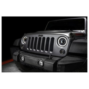 Oracle Lighting, Oculus Bi-LED Projector Headlights, with ColorSHIFT Halo & Simple Controller Oracle Lighting, Oculus Bi-LED Projector Headlights, with ColorSHIFT Halo & Simple Controller