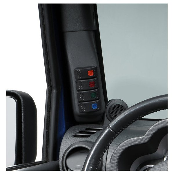 Rugged Ridge, A-Pillar Switch Pod, for 07-10 Jeep Wrangler JK