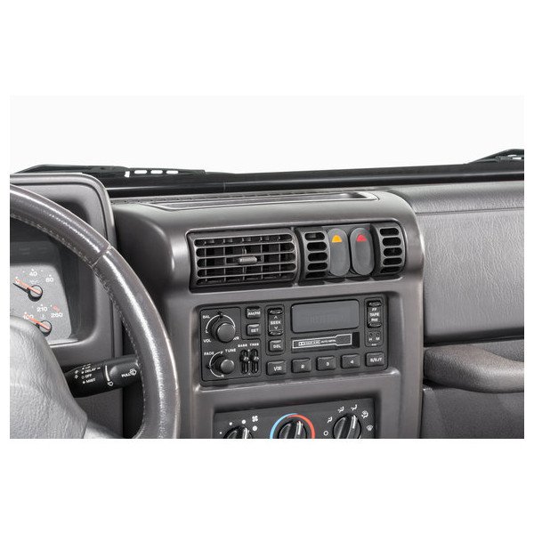Rugged Ridge, AC Vent Switch Pod with Switches, for 97-06 Jeep Wrangler TJ, TJ Unlimited & Cherokee XJ
