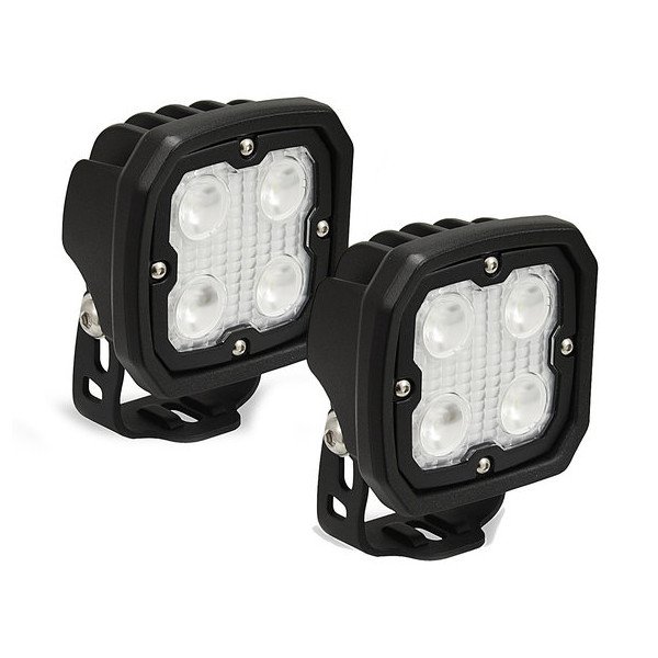 Vision X, Duralux Work Light 4 LED 10&deg; Light Kit, Universal