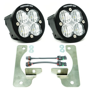 Baja Designs, Squadron-R Sport Rubicon LED Fog Pocket Light Kit, for 18-23 Jeep Wrangler JL & Gladiator JT with Factory Steel Bumper