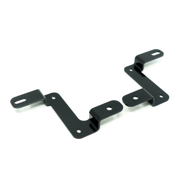 Baja Designs, Cowl Mount/ Dual A-Pillar Light Mounting Bracket Pair, for 18-23 Jeep Wrangler JL Unlimited & Gladiator JT