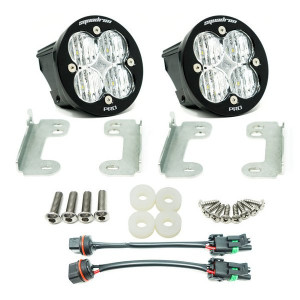 Baja Designs, Squadron-R PRO LED Fog Pocket Light Kit, for 18-23 Jeep Wrangler JL Sahara and Gladiator JT Overland