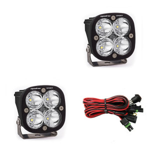 Baja Designs, Squadron Sport Spot LED Lights (Pair), Universal