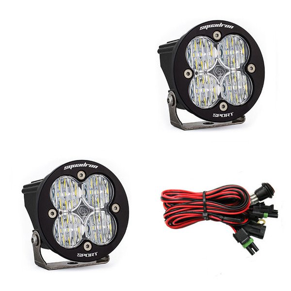 Baja Designs, Squadron-R Sport Wide Cornering Beam LED Lights, in White Baja Designs, Squadron-R Sport Wide Cornering Beam LED Lights, in White