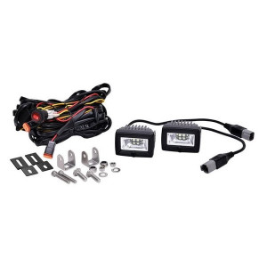KC HiLiTES, 2" C-Series C2 LED Backup Area Flood Light System, Universal