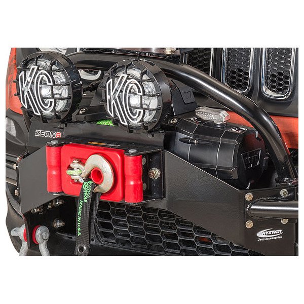 Daystar, Front Winch Bumper Fairlead Light Bracket, for 15-20 Jeep Renegade BU Daystar, Front Winch Bumper Fairlead Light Bracket, for 15-20 Jeep Renegade BU