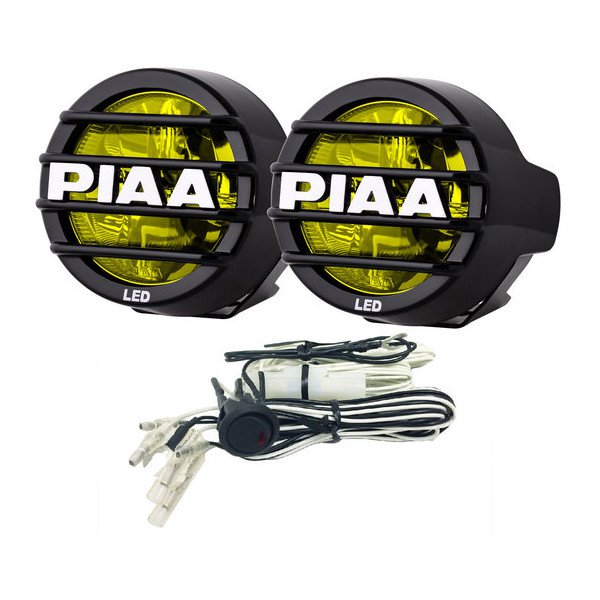 PIAA, LP530 SAE Ion Yellow 3.5" LED Lamp Kit, Yellow Driving Beam Pair PIAA, LP530 SAE Ion Yellow 3.5" LED Lamp Kit, Yellow Driving Beam Pair