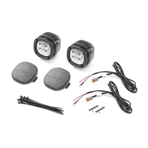 Mopar, 5" LED Offroad Light Kit, for 18-23 Jeep Wrangler JL & Gladiator JT Mopar, 5" LED Offroad Light Kit, for 18-23 Jeep Wrangler JL & Gladiator JT