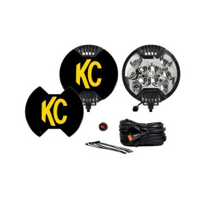 KC HiLiTES, SlimLite LED 6" Pair Pack System, Universal