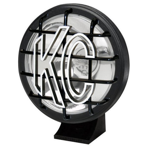 KC HiLiTES, 5" Apollo Pro Series 55 Watt Long Range Lamp, with Stone Guard in Black