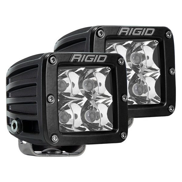 Rigid Industries, D-Series Pro 3" LED Cube Light Pair Spot Beam Pattern, Universal