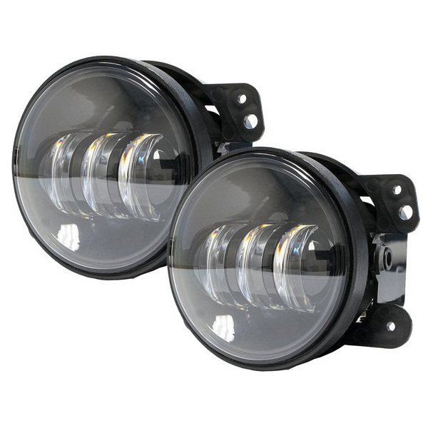 DV8 Offroad, LED Fog Lights, for 07-18 Jeep Wrangler JK