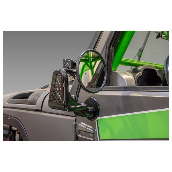 DV8 Offroad, Tubular Off-Road Mirror Set, for 07-18 Jeep Wrangler JK