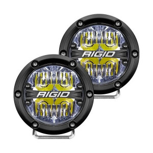 Rigid Industries, 360-Series 4" Round LED Lights, with Driving Pattern in White