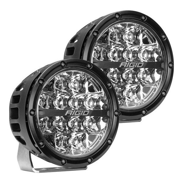 Rigid Industries, 360-Series 6" Round LED Lights, with Driving Pattern in White
