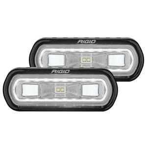 Rigid Industries, SR-L Series Spreader lights, Flush Mounted with Red Halo Rigid Industries, SR-L Series Spreader lights, Flush Mounted with Red Halo