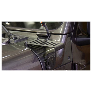 Diode Dynamics, Cowl Mounted Light Bracket Pair, for 18-23 Jeep Wrangler JL & Gladiator JT Diode Dynamics, Cowl Mounted Light Bracket Pair, for 18-23 Jeep Wrangler JL & Gladiator JT