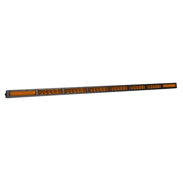 Diode Dynamics, 50" Stage Series Straight LED Light Bar Single Row, with Amber Combo Beam Pattern