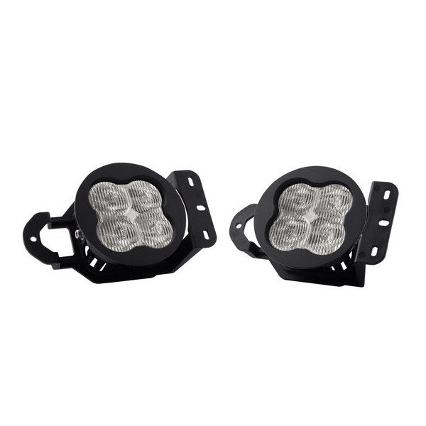Diode Dynamics, SS3 LED Fog Light Kit, Pro Type MS White SAE Fog for 18-23 Jeep Wrangler JL Sport & Gladiator JT Sport Diode Dynamics, SS3 LED Fog Light Kit, Pro Type MS White SAE Fog for 18-23 Jeep Wrangler JL Sport & Gladiator JT Sport