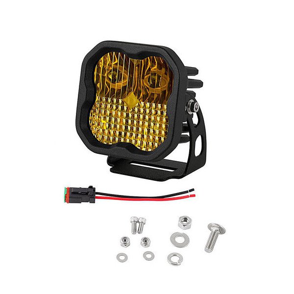 Diode Dynamics, Stage Series 3" Standard LED Pod, Yellow Pro Combo Single Light Diode Dynamics, Stage Series 3" Standard LED Pod, Yellow Pro Combo Single Light