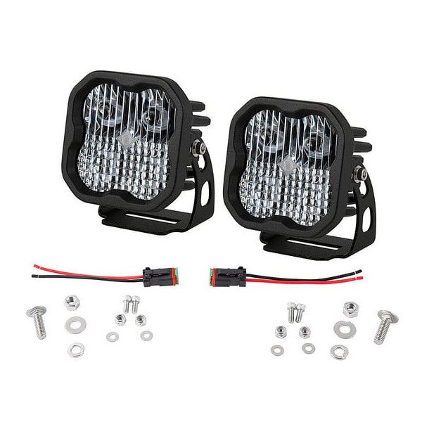 Diode Dynamics, Stage Series 3" Standard LED Pod, White Max SAE Fog Pair Diode Dynamics, Stage Series 3" Standard LED Pod, White Max SAE Fog Pair