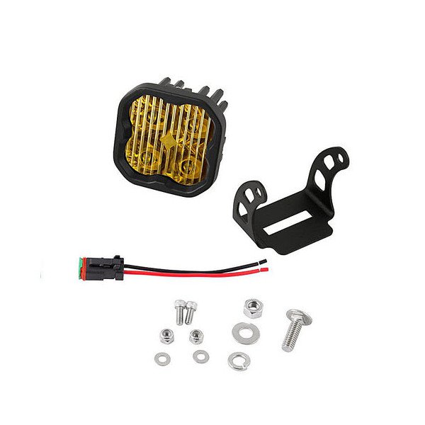 Diode Dynamics, Stage Series 3" Standard LED Pod, Yellow Max SAE Fog Single Light Diode Dynamics, Stage Series 3" Standard LED Pod, Yellow Max SAE Fog Single Light