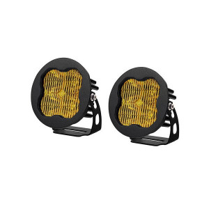 Diode Dynamics, Stage Series 3" Max LED Pod, White Round SAE Fog Pair