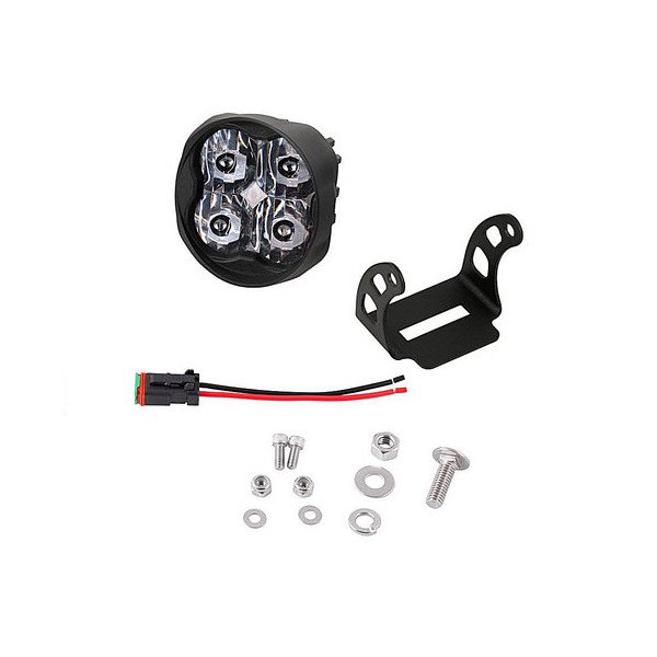 Diode Dynamics, Stage Series 3" Max LED Pod, White Angled Driving Single Light Left Hand (LH) Side