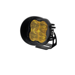 Diode Dynamics, Stage Series 3" Max LED Pod, Yellow Angled SAE Fog Single Light Right
