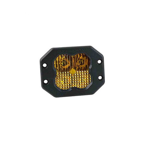 Diode Dynamics, Diode Dynamics Stage Series 3" Flush LED Pod, Yellow Pro Combo Single Light