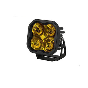 Diode Dynamics, Stage Series 3" Standard LED Pod, Yellow Sport Spot Single Light Diode Dynamics, Stage Series 3" Standard LED Pod, Yellow Sport Spot Single Light