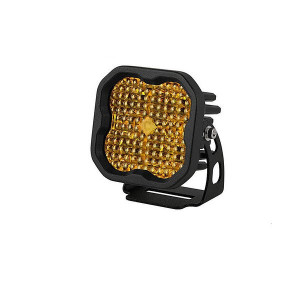 Diode Dynamics, Stage Series 3" Standard LED Pod, Yellow Pro Flood Single Light