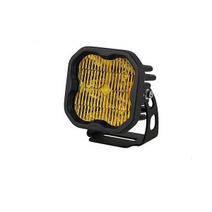 Diode Dynamics, Stage Series 3" Standard LED Pod, Yellow Pro SAE Fog Single Light