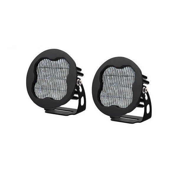 Diode Dynamics, Stage Series 3" Round LED Pod, White Sport SAE Fog Pair Diode Dynamics, Stage Series 3" Round LED Pod, White Sport SAE Fog Pair