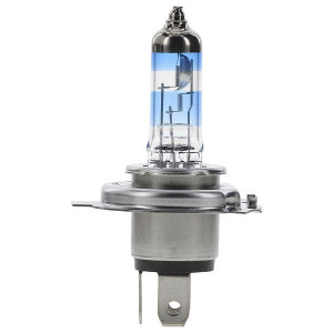 Philips, 9003/H4 NightGuide Platinum 12V/55W Halogen Bulb Pair, for 95-18 Jeep Wrangler YJ, TJ & JK