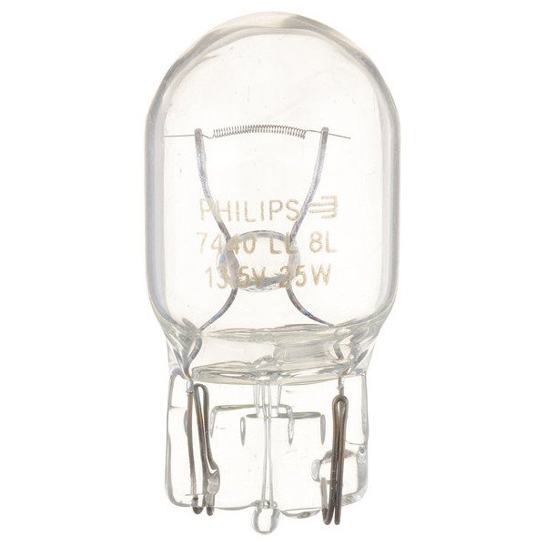 Philips, #7440 LongerLife Miniature Bulbs - Pair, in Amber
