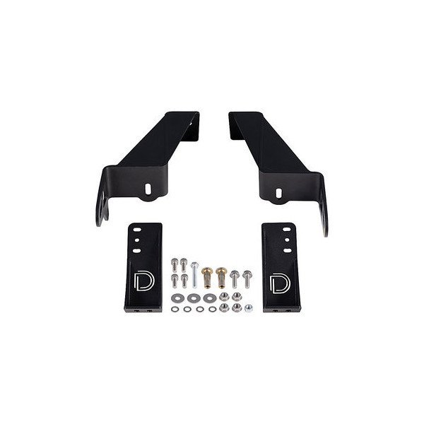 Diode Dynamics, Stage Series Grille Light Bracket Kit, for 18-22 Jeep Wrangler JL