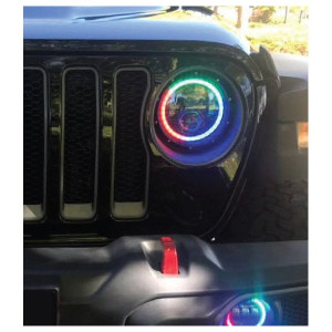RGB Halo 9" LED Headlight Kit RGB Halo 9" LED Headlight Kit