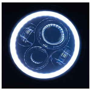 Quake LED, Halo 9" LED Headlights with DRL, for 18-23 Jeep Wrangler JL & Gladiator JT Quake LED, Halo 9" LED Headlights with DRL, for 18-23 Jeep Wrangler JL & Gladiator JT